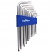 JOGO TORX LONGA T9 AO T50 COM 10 PCS BRASFORT