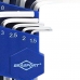 JOGO CHAVE ALLEN 1.5 A 10MM COM 9 PCS BRASFORT