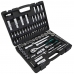 JOGO DE SOQUETES ESTRIADOS 1/2POL E 1/4POL 94 PEÇAS STELS-TOOLSWORLD