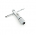 VIRA MACHO TIPO T COM CATRACA (M5-M12) KING TOOLS