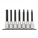 JOGO CHAVE SOQUETE TORX 1/2 LONGO 7 PCS WAFT