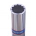 SOQUETE ESTRIADO LONGO 17MM - 1/2POL KING TONY