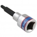CHAVE SOQUETE LONGO TIPO TORX T40 - 1/2POL KING TONY