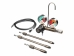  CONJUNTO PARA TESTE DE VAZAMENTOS NO CILINDRO DO MOTORES A GASOLINA E ÁLCOOL RAVEN 109654
