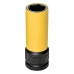 SOQUETE IMPACTO SEXTAVADO 19MM ENCAIXE 1/2 P/ RODA DE LIGA LEVE AMARELO TRAMONTINA PRO 44889/119