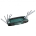 JOGO DE CHAVE TORX TIPO CANIVETE T9 A T40 COM 8 MEDIDAS ST09123SJ SATA