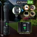 LANTERNA LED RECARREGAVEL COM INDICADOR DE BATERIA DIGITAL CAMPING 2KM SUPER FORTE BM-8537 B-MAX