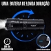 LANTERNA LASER SABRE DE LUZ ALCANCA 2KM FUNCAO POWER BANK CAÇA CAMPING EDC BM8516 B-MAX 