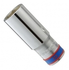 SOQUETE SEXTAVADO LONGO 17MM - 1/2POL KING TONY