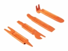 CONJUNTO COM 4 ESPATULAS PLASTICAS PARA DESMONTAR ACABAMENTOS INTERNOS E EXERNOS RAVEN 107200