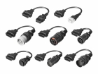 JOGO DE CABOS PARA SCANNER RAVEN 3 LINHA DIESEL PESADA E LEVE RAVEN 108810
