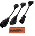 JOGO DE CABOS SCANNER 3 DIESEL LEVE RAVEN 108815 