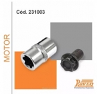 CHAVE SOQUETE PLUS 16 MM PARA PARAFUSO DO VOLANTE DO MOTOR NISSAN, RENAULT 1.6 16V RAVEN 231003