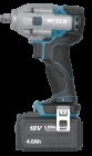 CHAVE DE IMPACTO BRUSHLESS ENCAIXE 1/2 BATERIA 18V 350 NM WS2407 WESCO