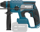 MARTELETE ROMPEDOR BRUSHLESS SDS PLUS 22MM 18V SEM BATERIA WS2806.9 WESCO