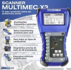 SCANNER AUTOMOTIVO LINHA LEVE CICLO OTTO COM CONJUNTO DIESEL LEVE E BOLSA AZUL MULTIMEC X3