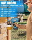 PISTOLA DE PINTURA A BATERIA 18V WESCO WS2342.9