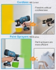 PISTOLA DE PINTURA A BATERIA 18V WESCO WS2342.9
