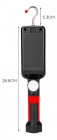LANTERNA DE TRABALHO PORTÁTIL RECARREGÁVEL 20WATTS BOMMAX BM-A075 BMAX
