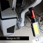 LANTERNA DE TRABALHO PORTÁTIL RECARREGÁVEL 20WATTS BOMMAX BM-A075 BMAX