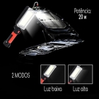 LANTERNA DE TRABALHO PORTÁTIL RECARREGÁVEL 20WATTS BOMMAX BM-A075 BMAX