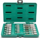 JOGO DE SOQUETES COM BITS MULTIDENTADO 1/4 - 1/2 POL. COM 18 PEÇAS ST09051SJ SATA
