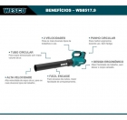 SOPRADOR DE FOLHAS 18V SEM BATERIA WESCO WS8517.9