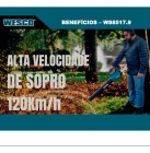 SOPRADOR DE FOLHAS 18V SEM BATERIA WESCO WS8517.9