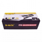 LANTERNA LED RECARREGAVEL P70 TATICA BM8504 B-MAX